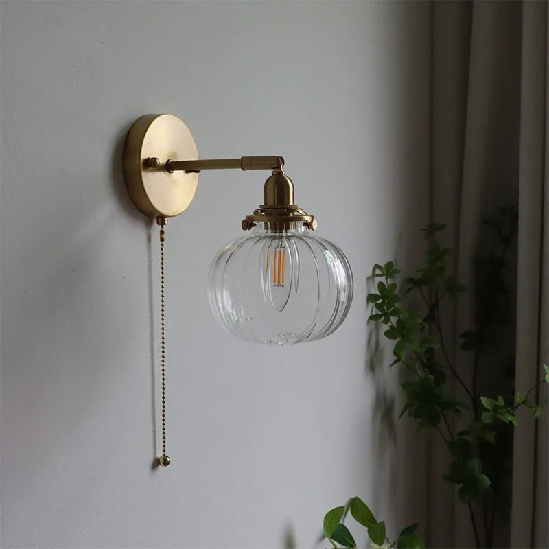 LichtKroon - Modern Wall Lamp with Pull Switch