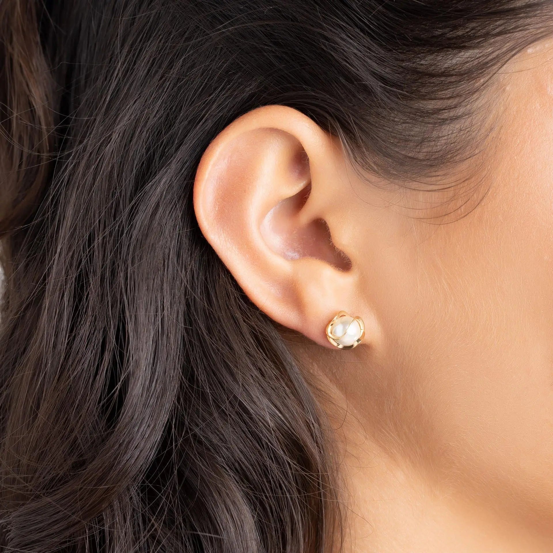 Moederdag Oorbellen Parel Studs Elegant Minimalistisch Cadeau - Image 2