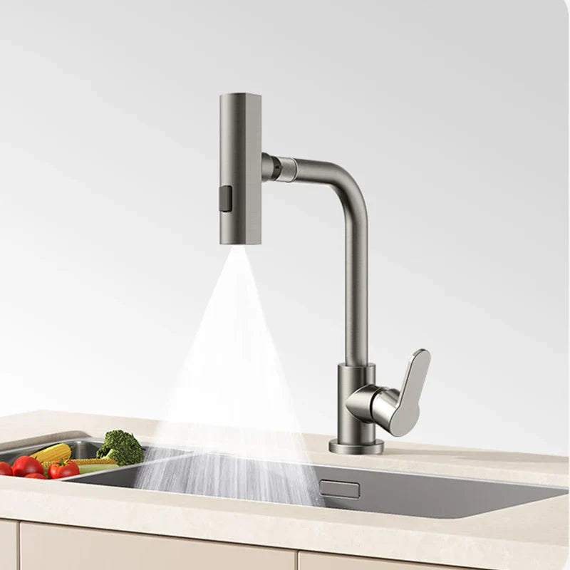 CascadeFlow – Swivel Waterfall Kitchen Faucet