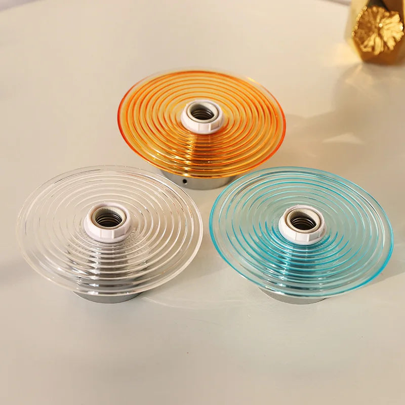 AquaGlow - Glass Wall Lamp LED Water Waves Ambient Lighting