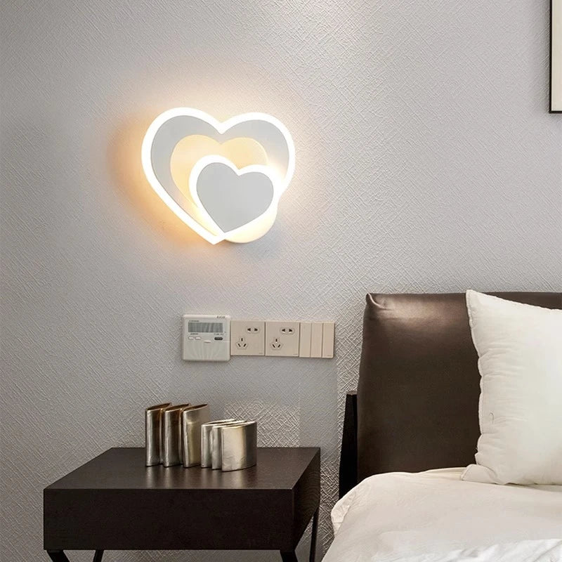Lampada da parete HeartWall - Illuminazione d'atmosfera LED creativa