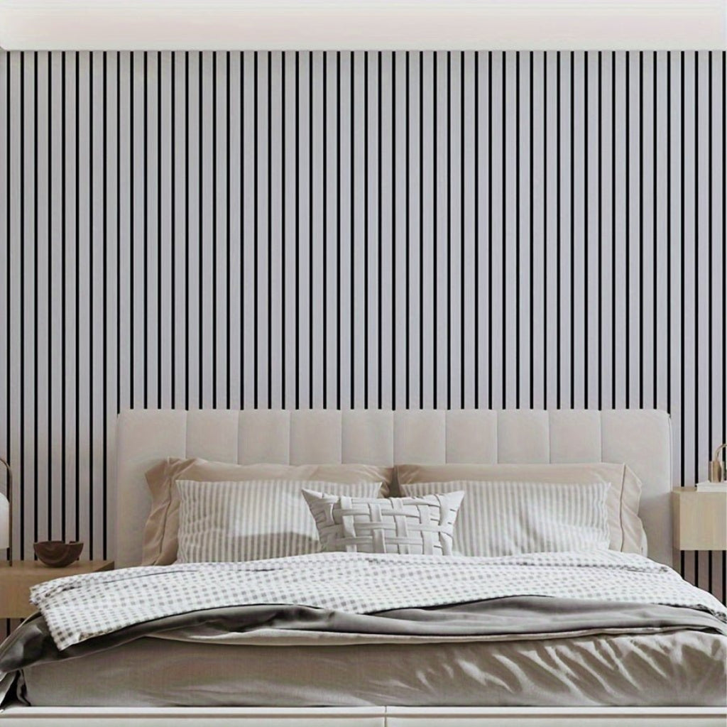 Self Adhesive 3D Wood Effect Wall Panels PVC Home Decor Panels 8