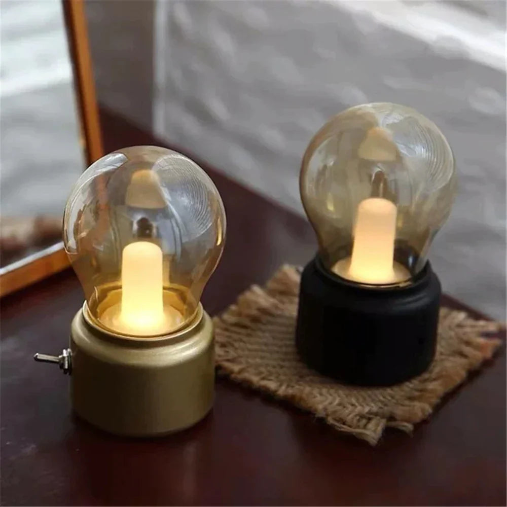 RetroLED - Rechargeable LED Lamp in Vintage Design
