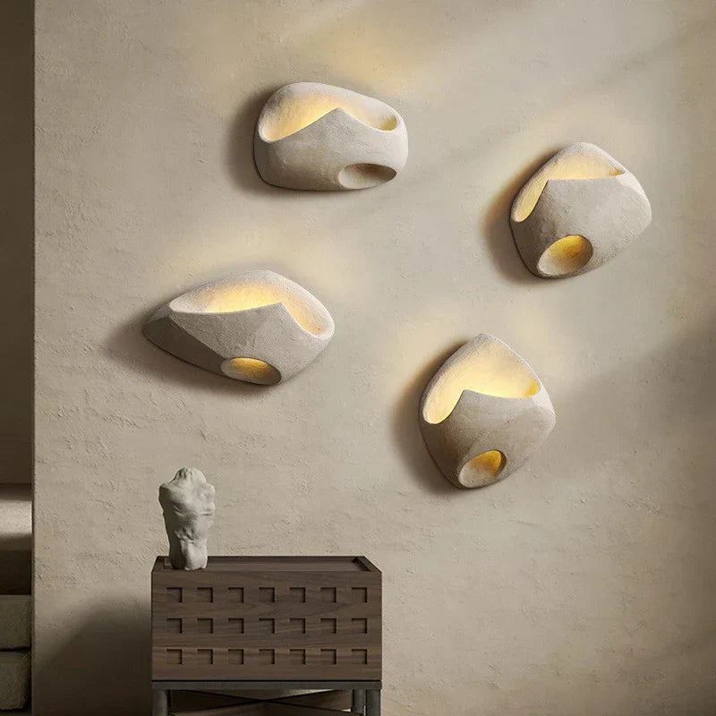 EddaGlow – Lámpara de pared de arte industrial para un ambiente único