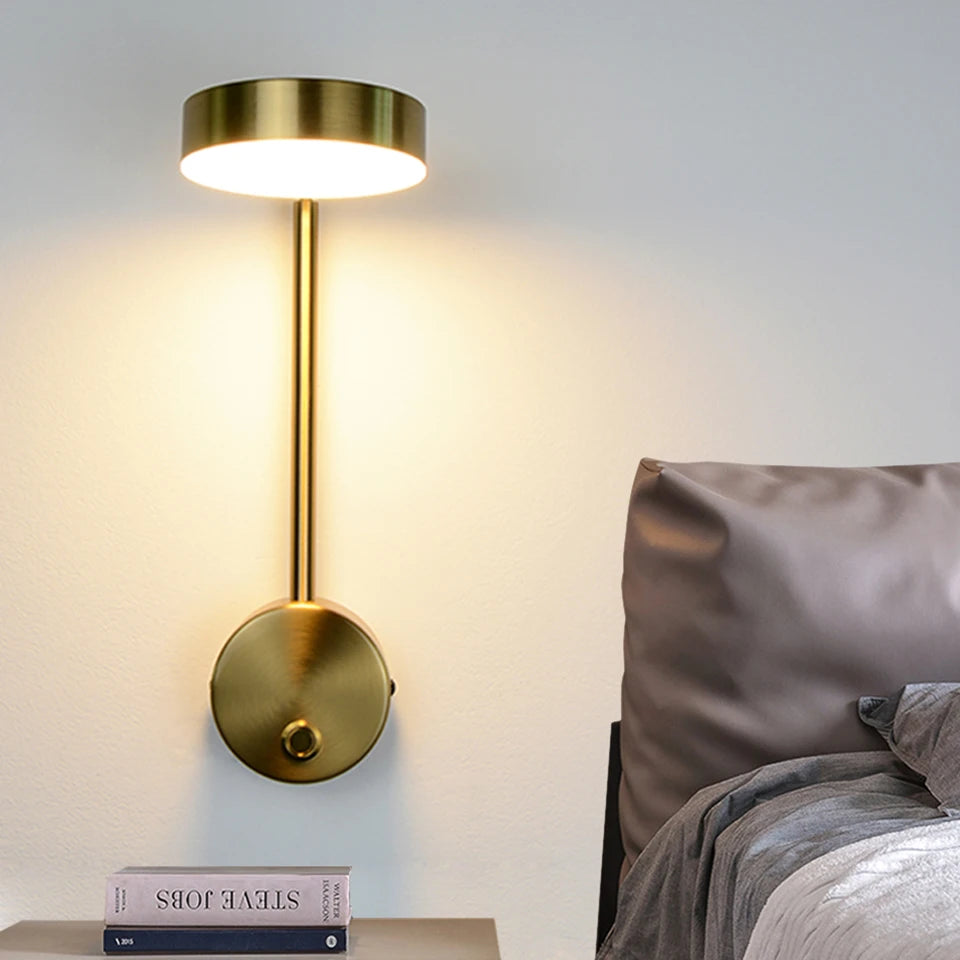 NordicGlow - Rotatable LED Wand Lamp for Living Room and Bedroom