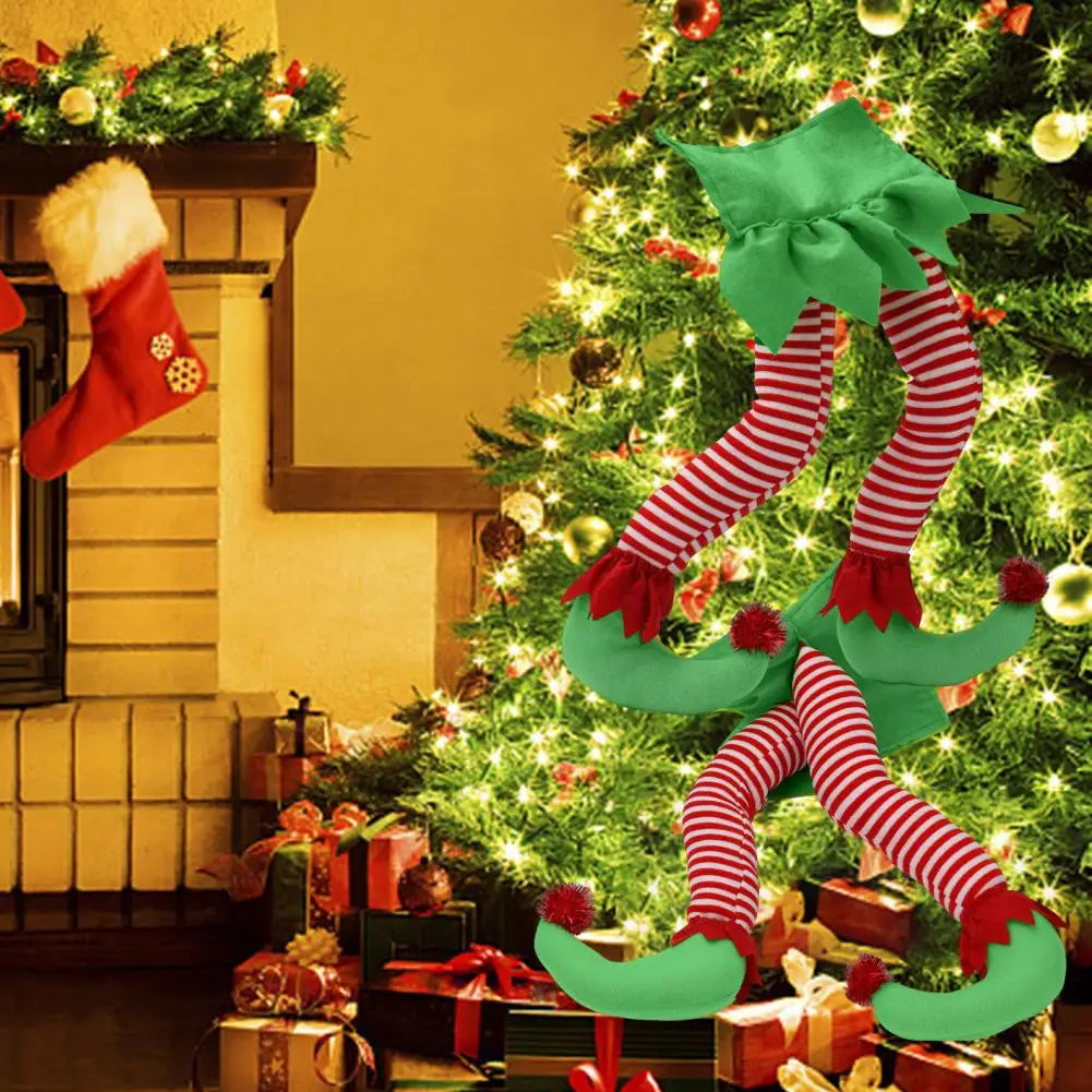 FeestLegs - Patchwork Legs for Christmas Decorations