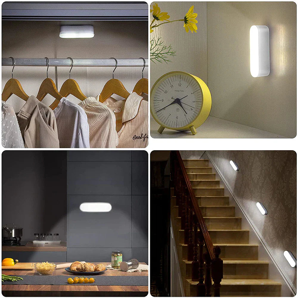 LightGuard - Lampada da parete con sensore di movimento ricaricabile USB
