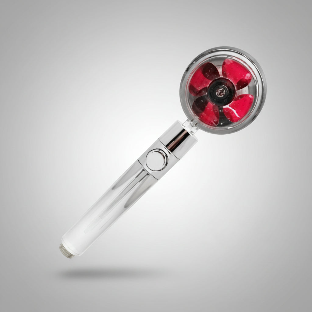 Shower Set High Pressure Shower Head Rotatable Water Saving Massage
