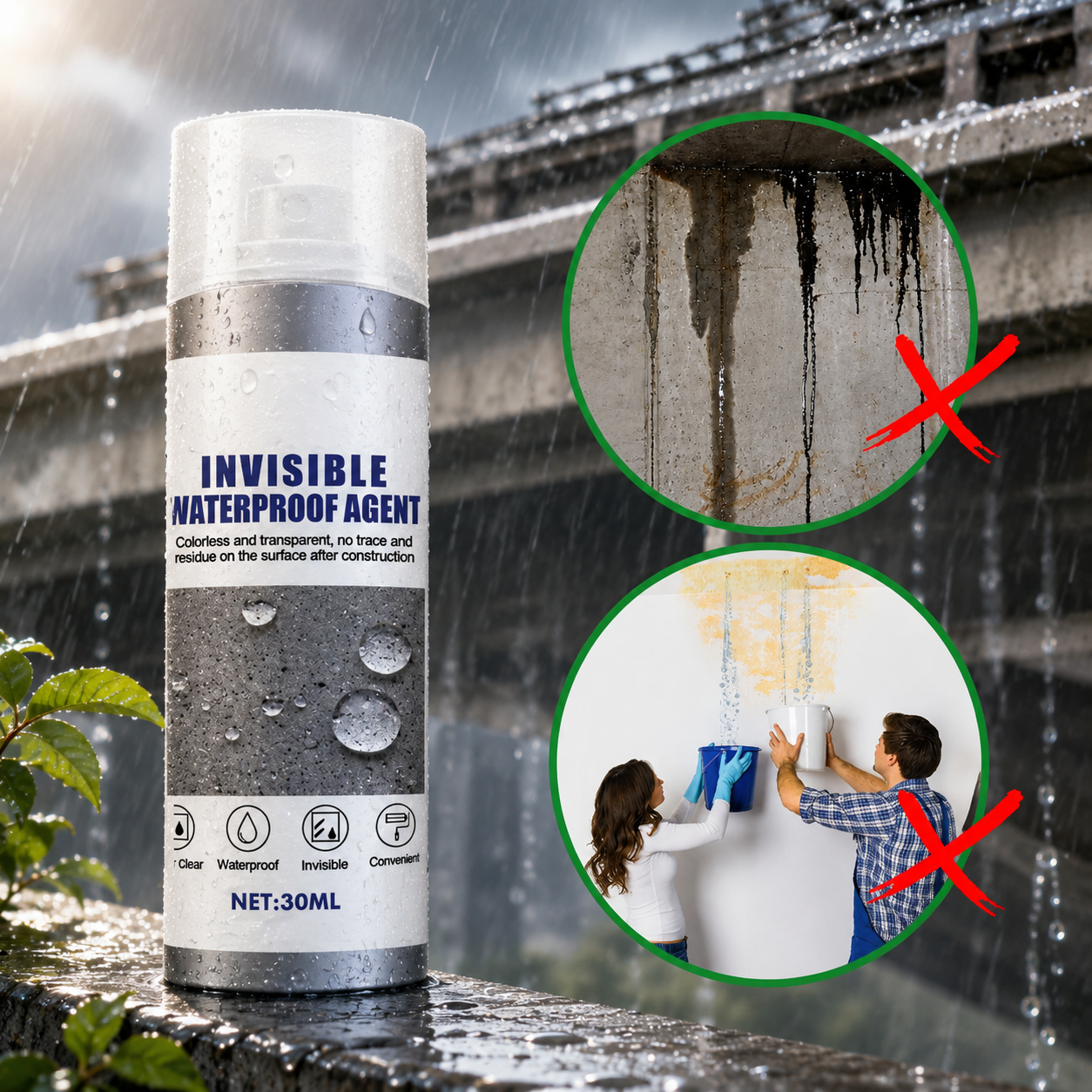 Sigillante Impermeabile Gel Riparazione Rapida Crepe Perdite