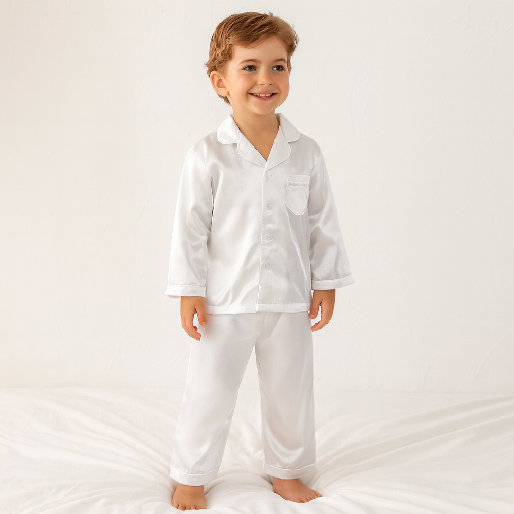 Silk Kids Pajama Set Pure Mulberry Comfort - Image 7