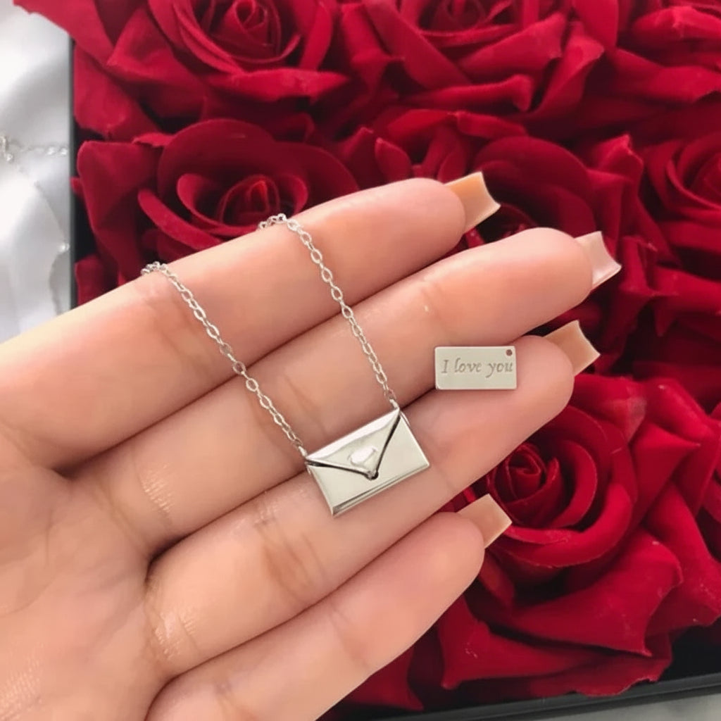 Moderne Hartvormige Ketting Cubic Zirconia
