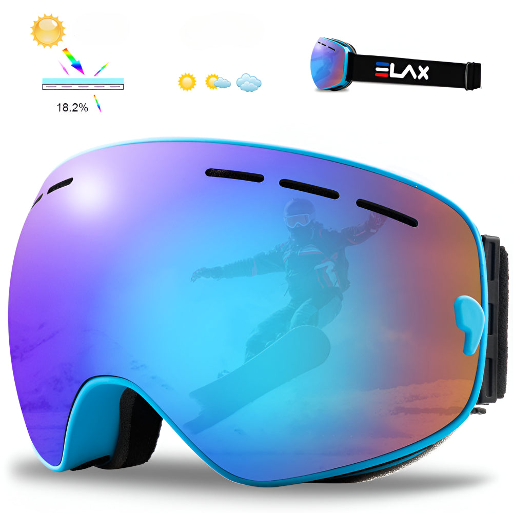 Óculos de Esqui com Lentes Intercambiáveis OTG Proteção UV400