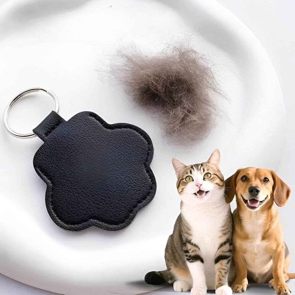 Keychain Pet Memorial Paw Print Keepsake