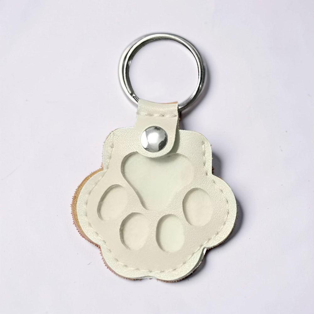 Keychain Pet Memorial Paw Print Keepsake