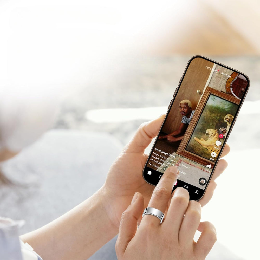 Smart Ring Fitness Tracker Attività Sonno Battito Cardiaco