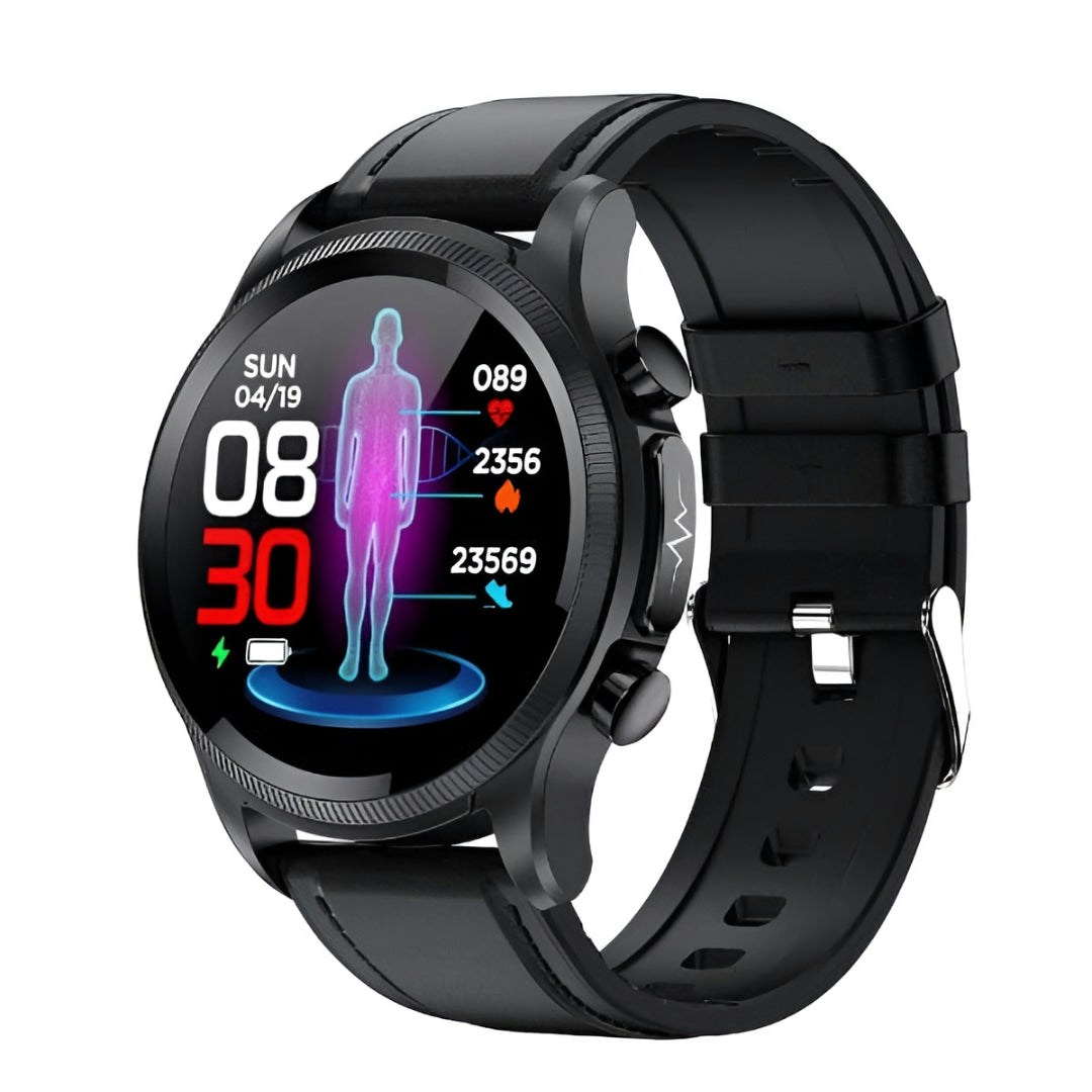 Reloj inteligente Bluetooth fitness llamadas deporte impermeable