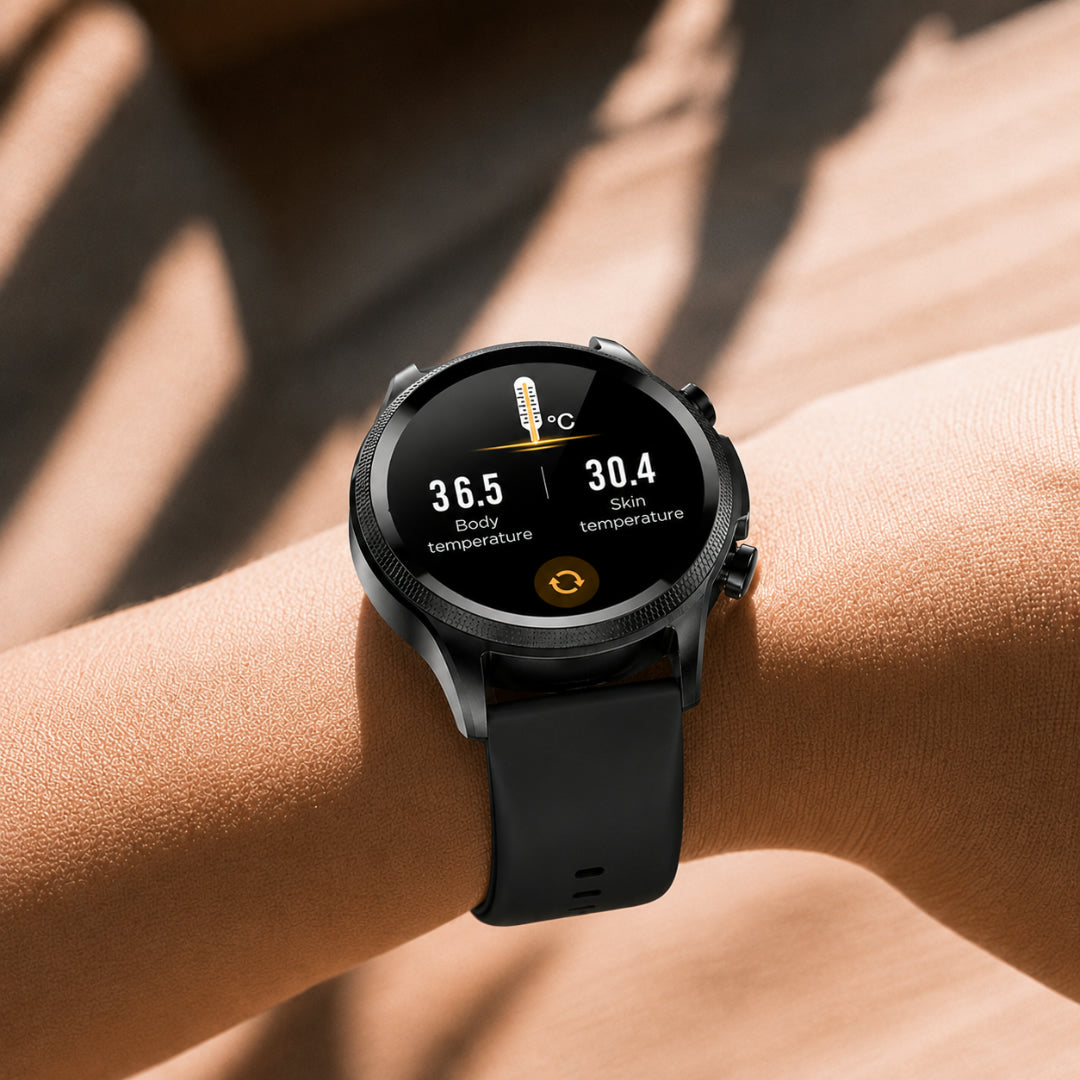 Reloj inteligente Bluetooth fitness llamadas deporte impermeable