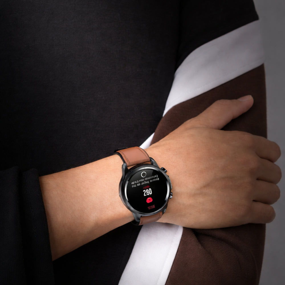 Smartwatch Heren Dames Fitness Tracker Hartslag Horloge