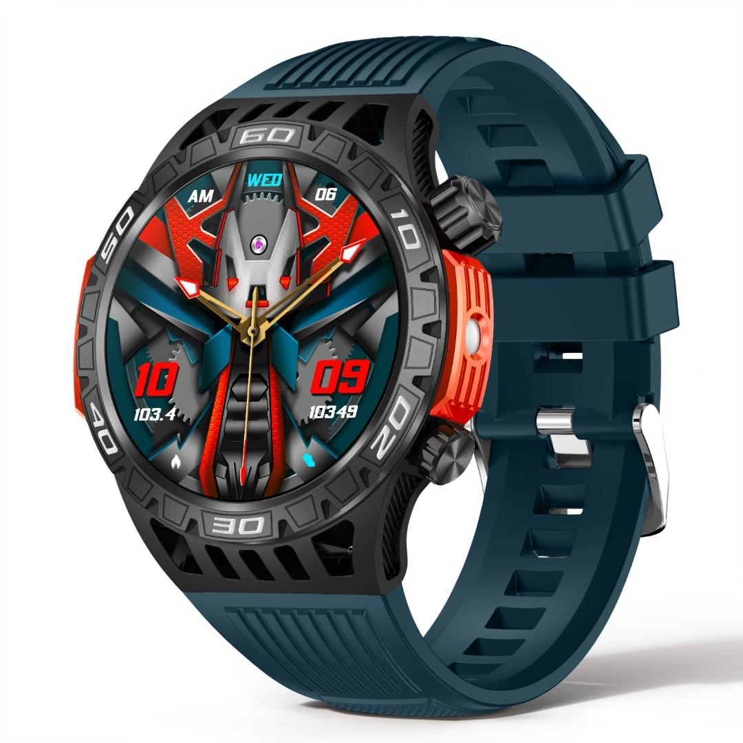 Sporty Fitness Touch Waterproof Smartwatch for Daily Use