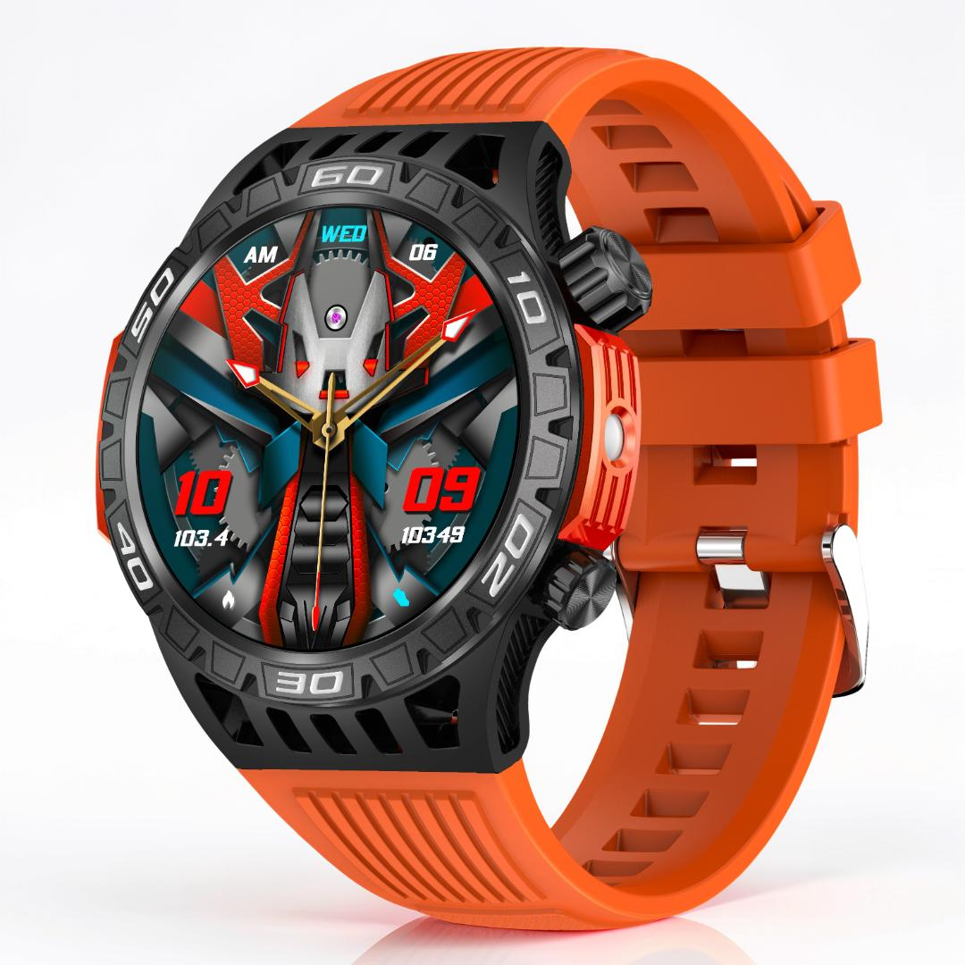 Sporty Fitness Touch Waterproof Smartwatch for Daily Use