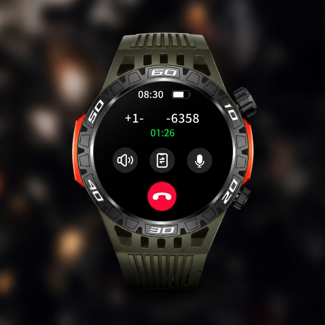 Sporty Fitness Touch Waterproof Smartwatch for Daily Use