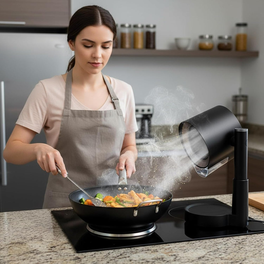 Campana extractora de mesa Extractor de humo portátil para cocinar barbacoa