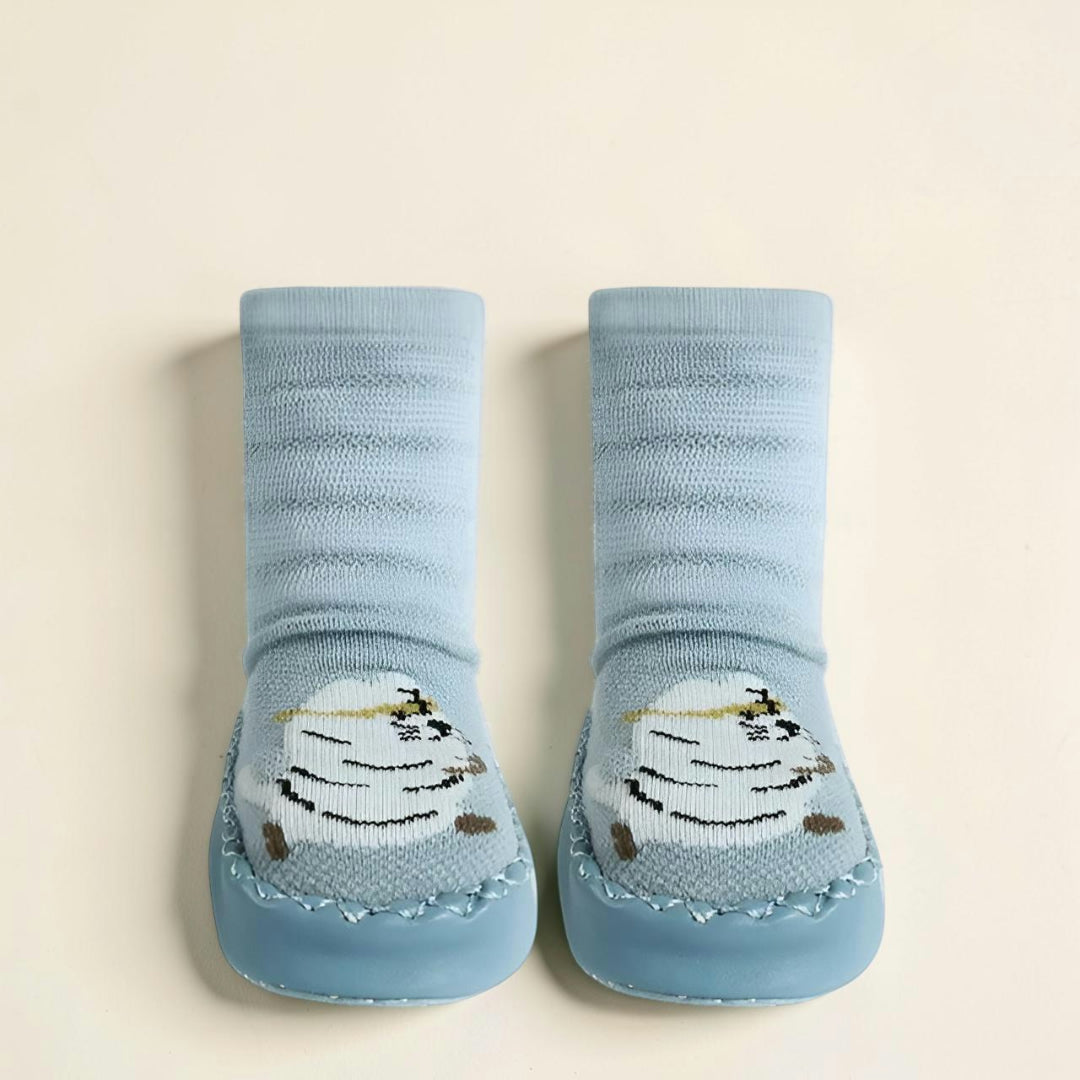 Calzini Bambino Antiscivolo Calze Corte Grip Animali