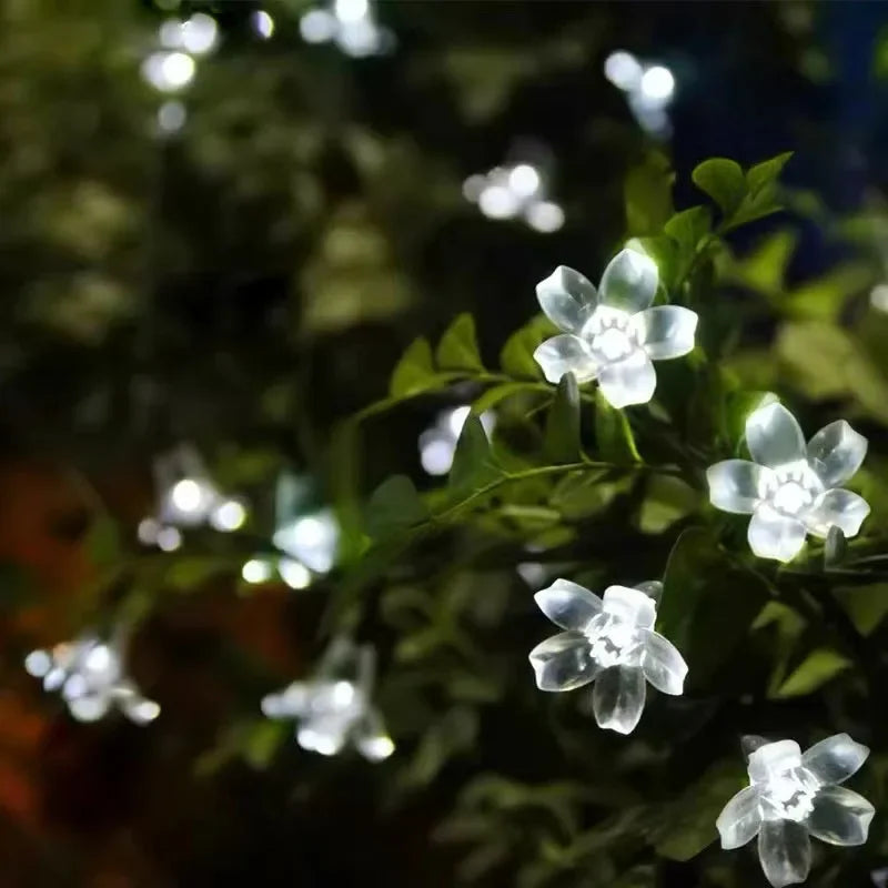 SolarFlora - Decoração de Flor de Jardim com Luz Solar