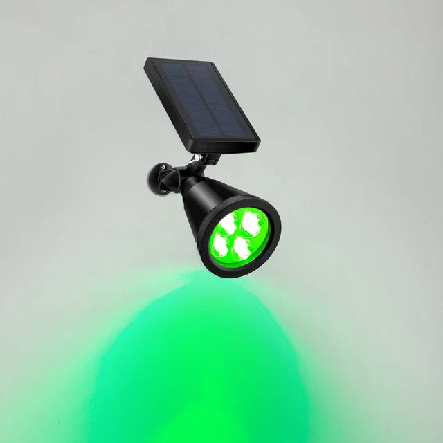 LawnGlow – Solar LED Ground Spot – Waterproof Garden Lighting with Colorful LED Show