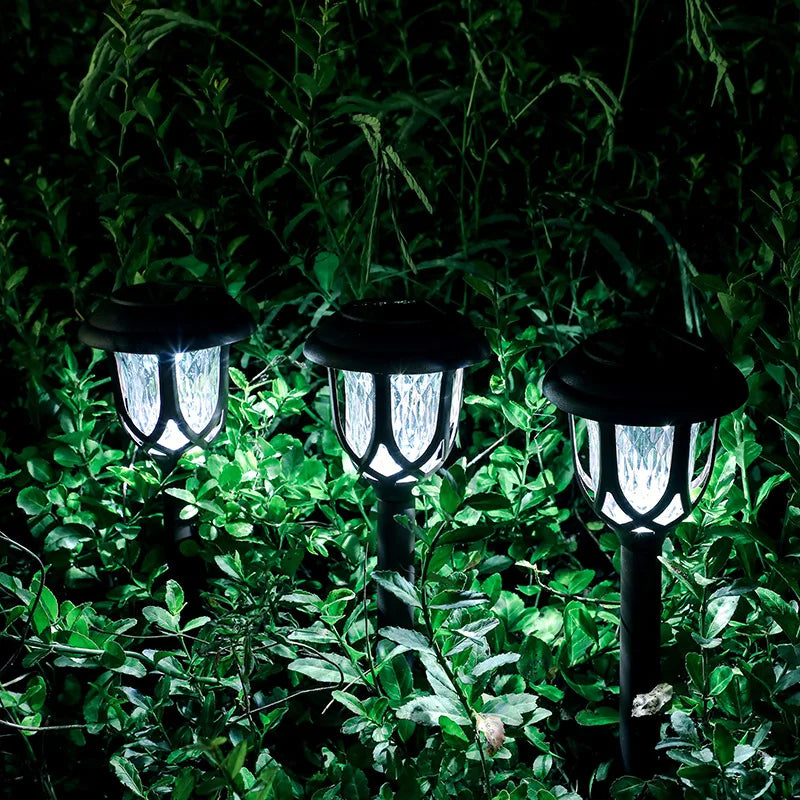 LumiPath - Iluminação Solar LED para Caminhos de Jardim e Entrada – Lâmpadas Exteriores de Baixo Consumo Energético
