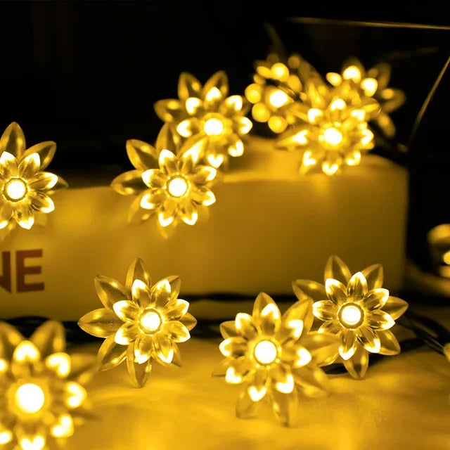 GlowBlossom – LED Peach Blossom Ambient Lighting for Indoor & Outdoor, Decorative Party Lighting