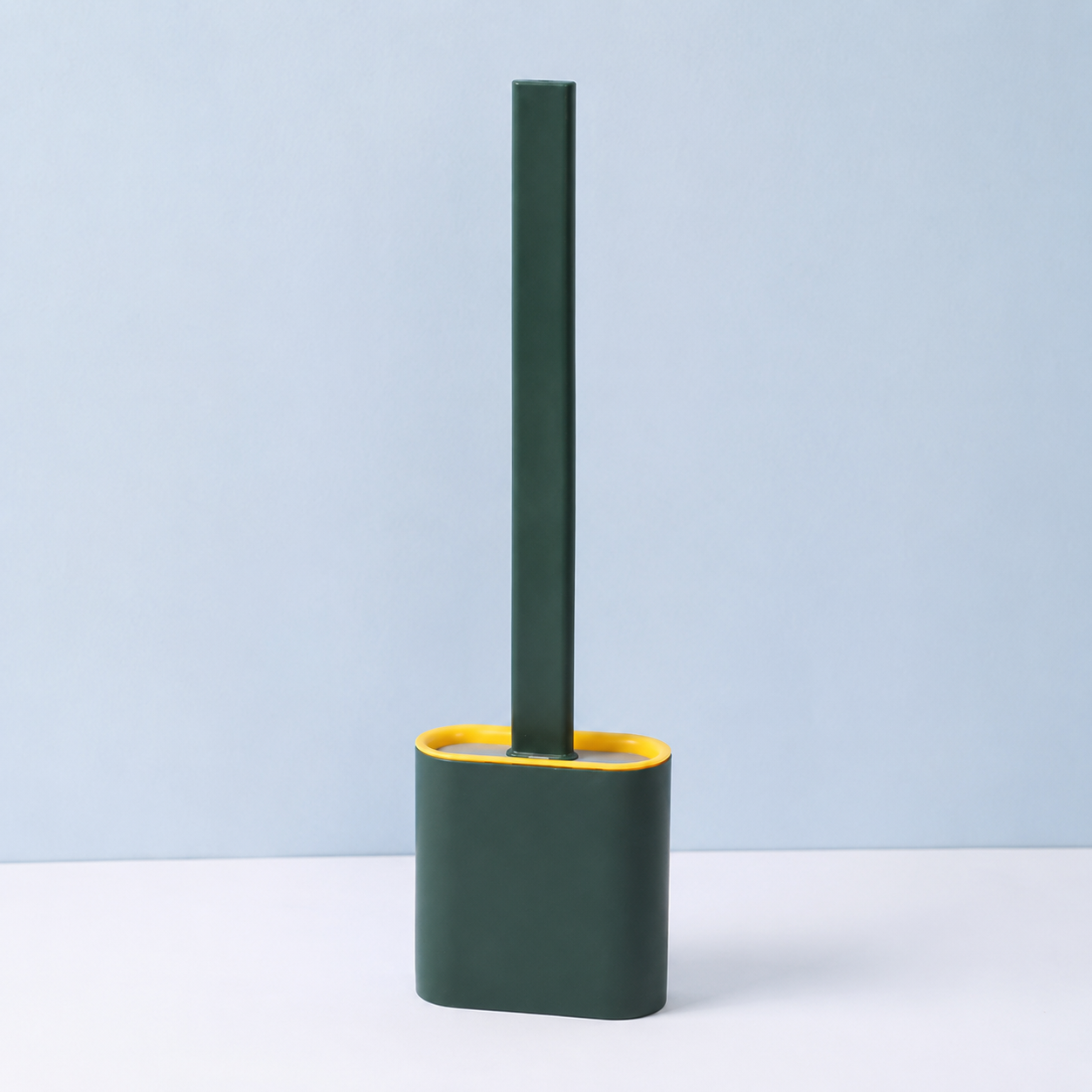 Compact Toilet Brush Bathroom Daily Hygiene Cleaning