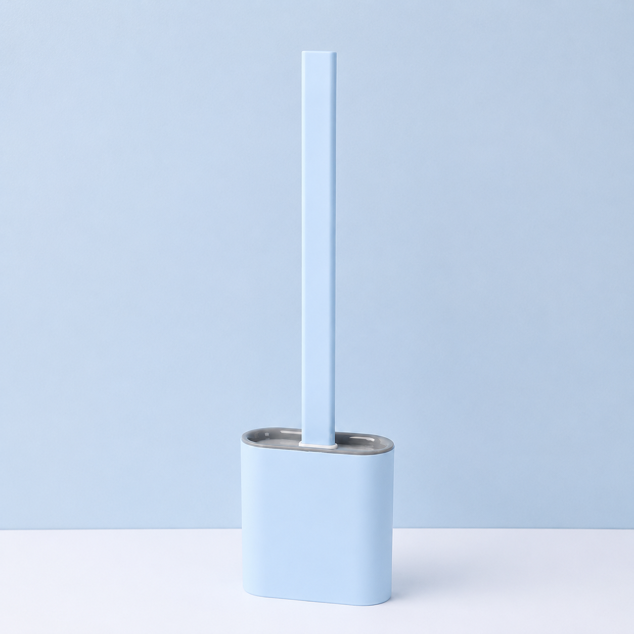 Compact Toilet Brush Bathroom Daily Hygiene Cleaning