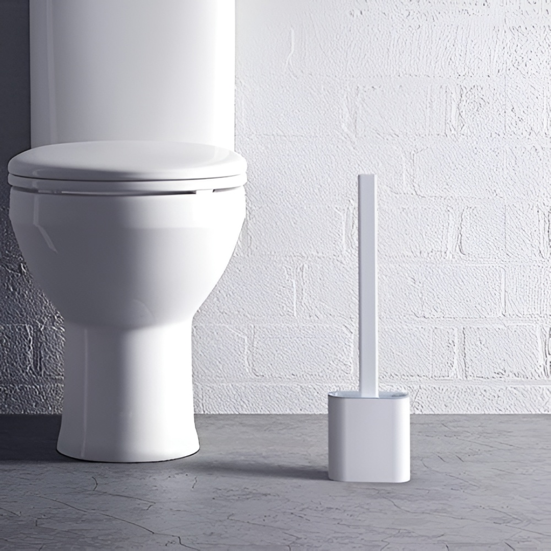 Compact Toilet Brush Bathroom Daily Hygiene Cleaning