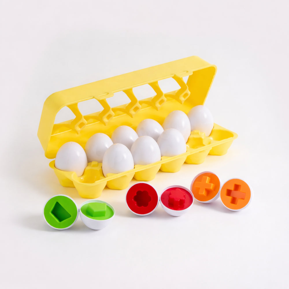 Easter Monday Baby Toy Shape Sorting Eggs Motor Skills