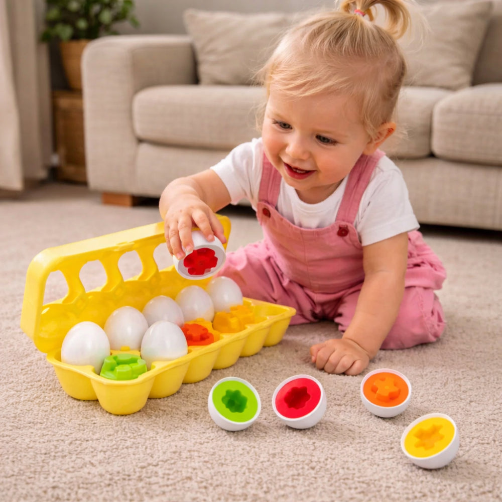 Tweede Paasdag Speelgoed Baby Vormen Sorteren Motoriek Spel
