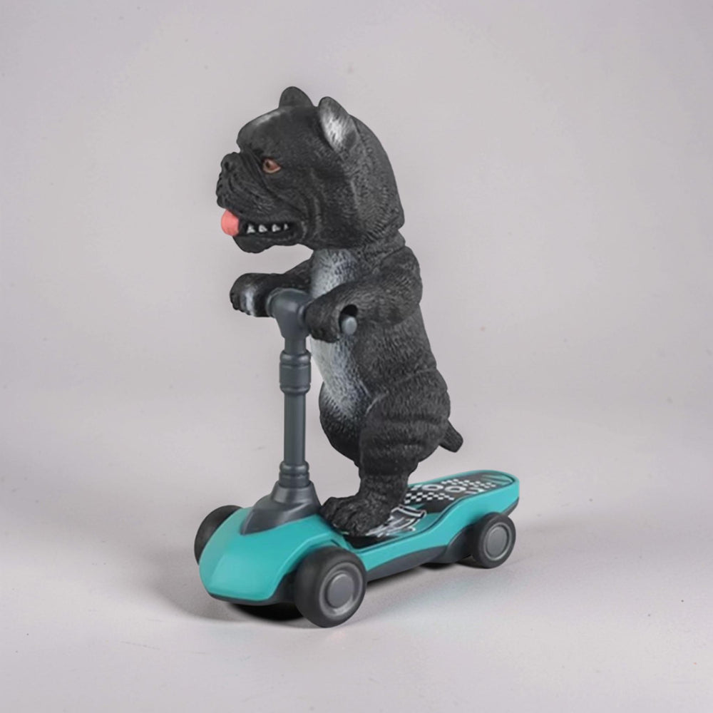 Set Scooter Dinosauro Giocattolo a Ritorno con Auto da Corsa