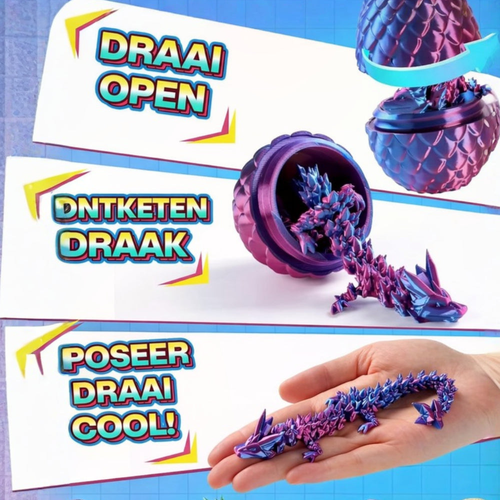Pasqua Giocattolo Bambini Uova Sorpresa Drago Set Regalo