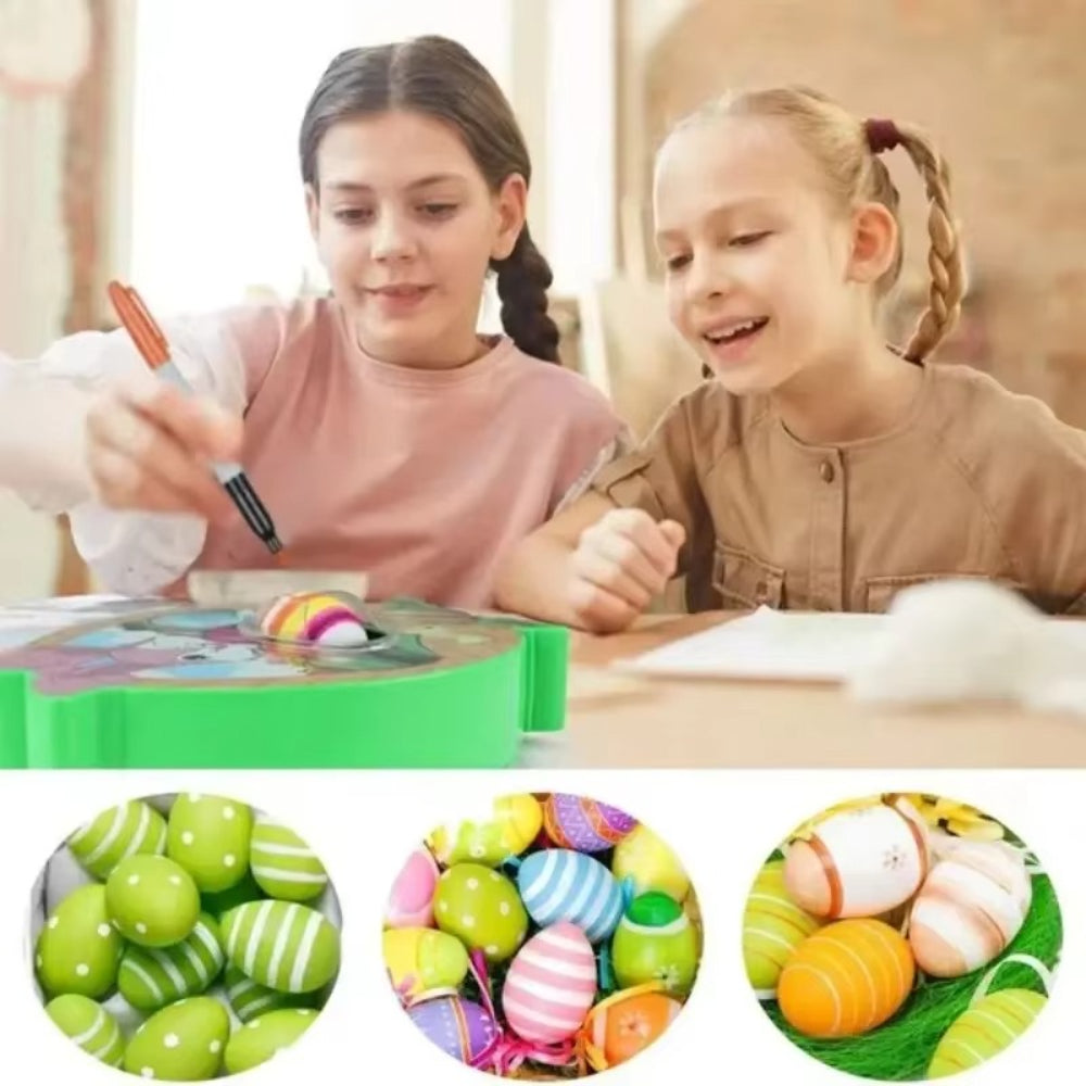 Tweede Paasdag Speelgoed Eierverf Machine Teken Set Kinderen Creatief