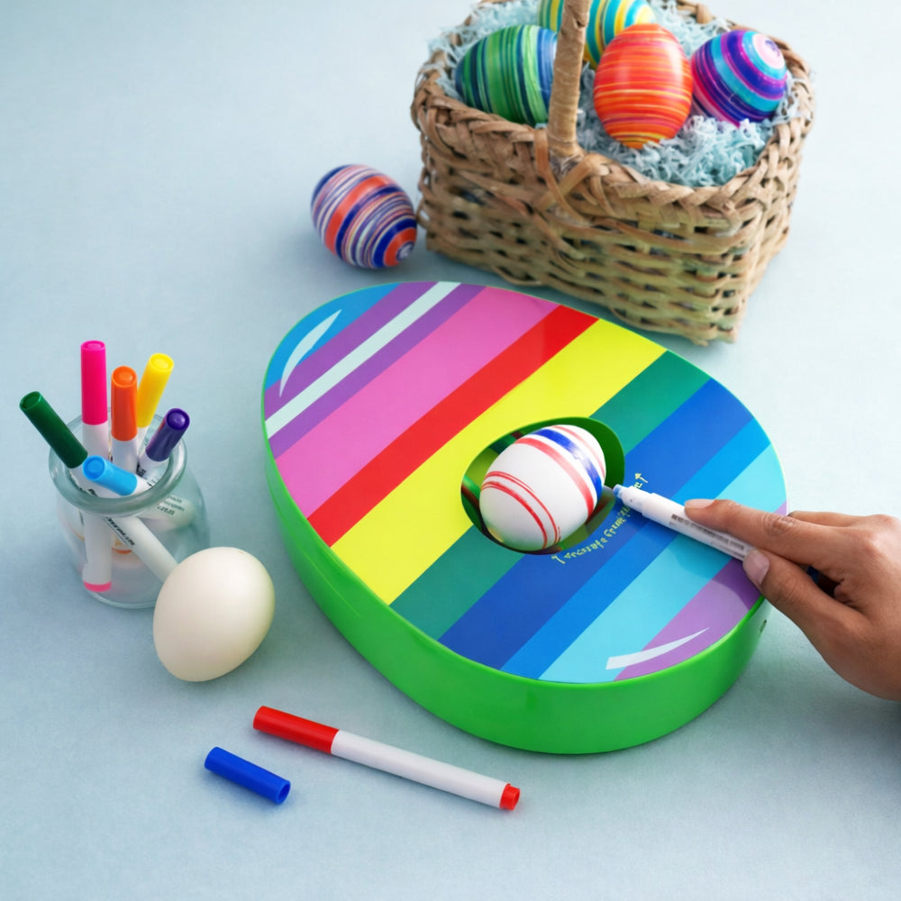 Tweede Paasdag Speelgoed Eierverf Machine Teken Set Kinderen Creatief