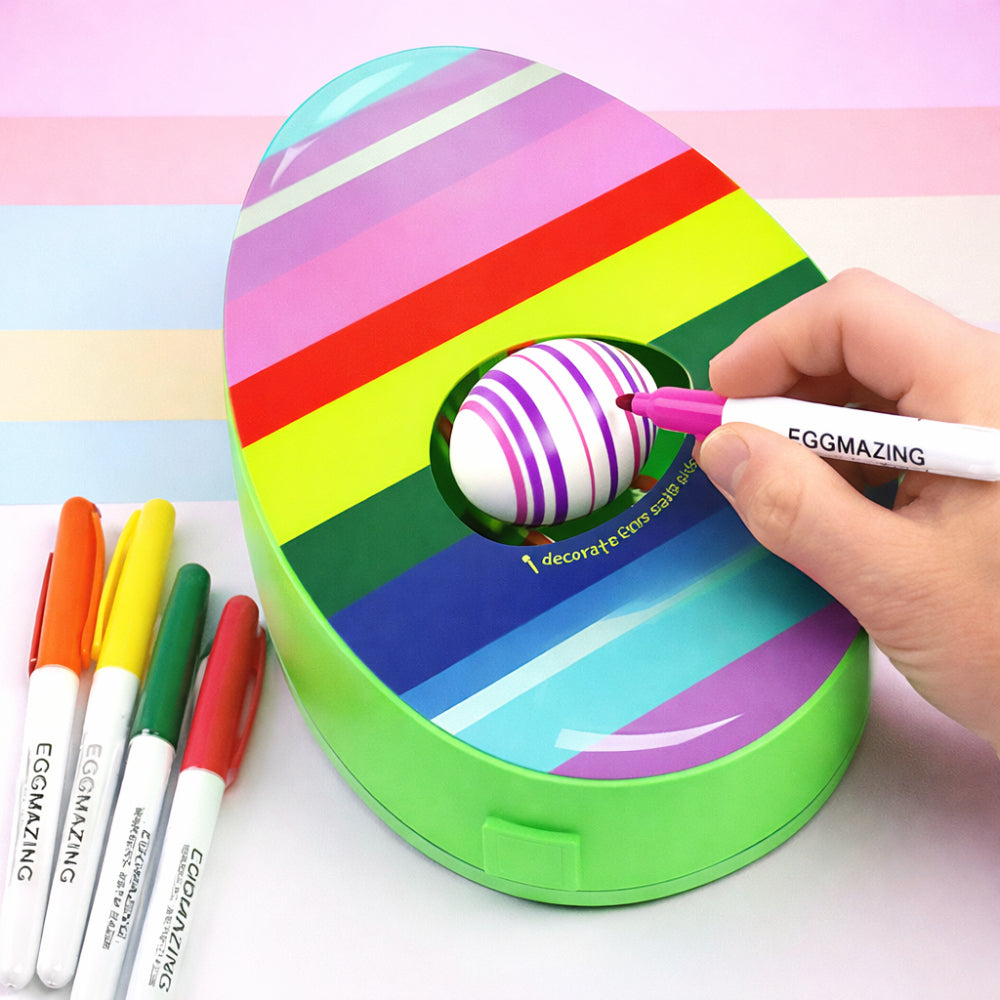 Tweede Paasdag Speelgoed Eierverf Machine Teken Set Kinderen Creatief