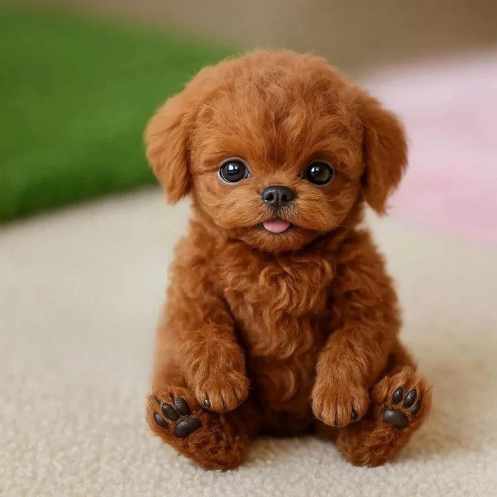 Interactive Moving Puppy Dog Toy Electronic Plush