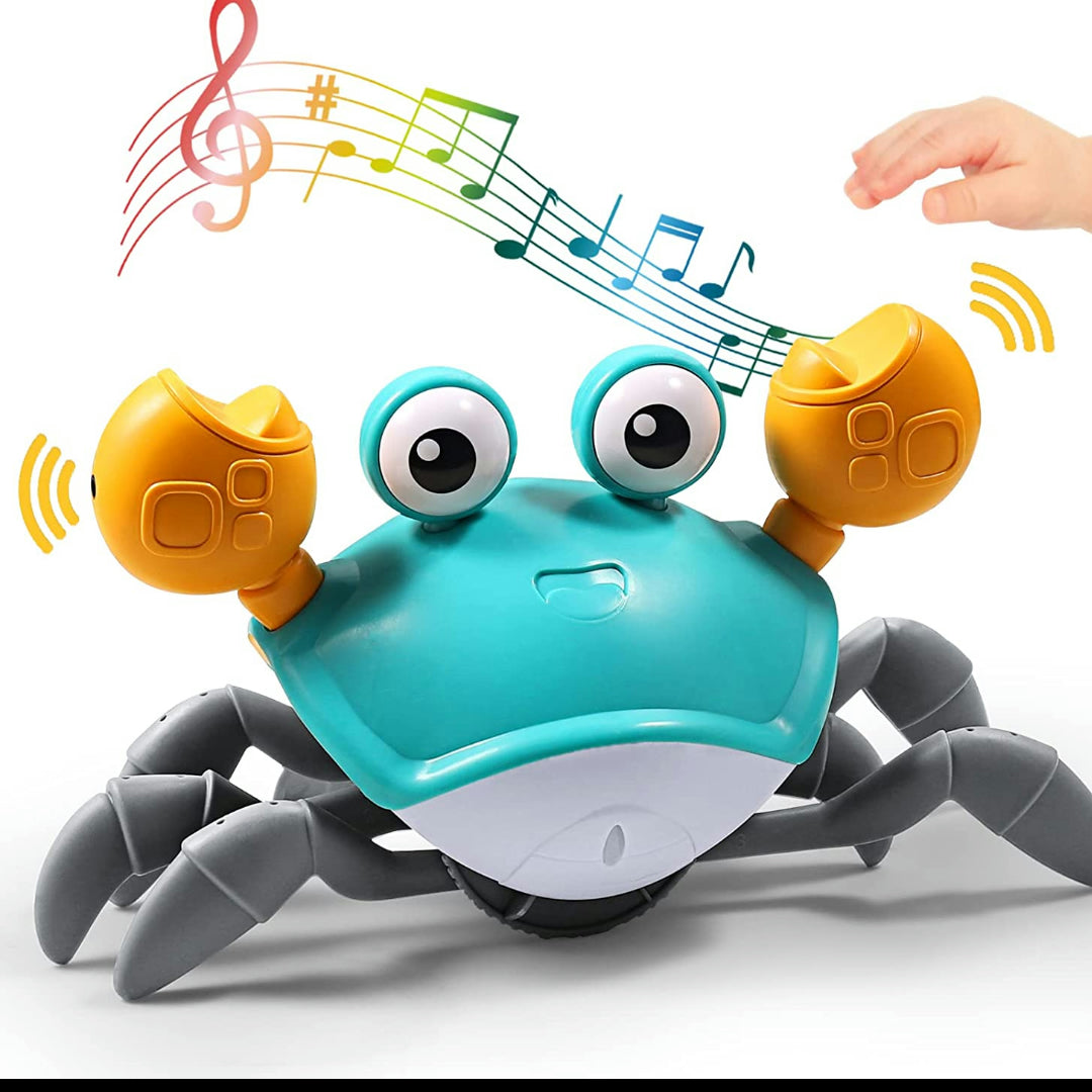 Gioco Bambini Granchio Interattivo Movimento Luce Suono