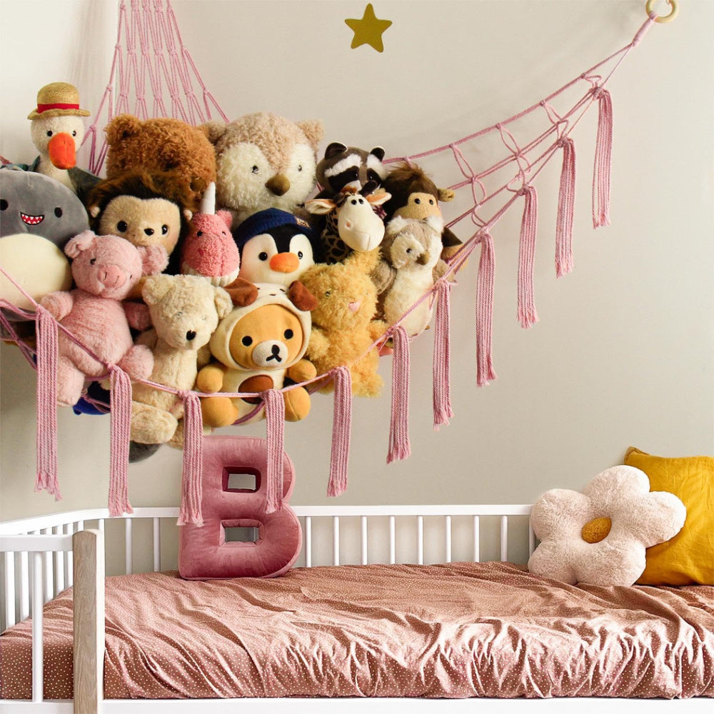 Speelgoed Opbergnet Wand Decoratie Kinderkamer