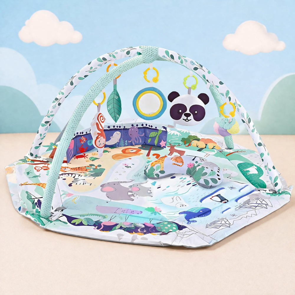 Tapete de Atividades para Bebé com Arco de Brinquedos