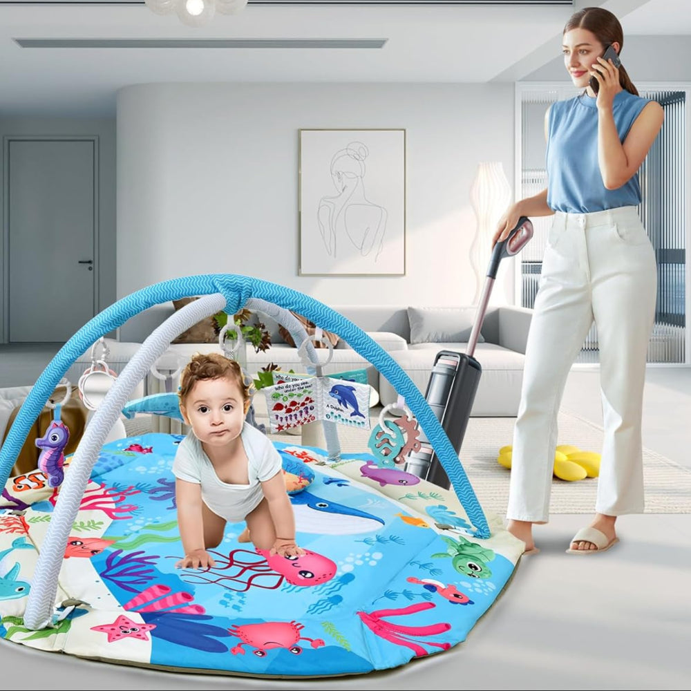 Tappeto Gioco Neonato Palestra Attività Arco Giochi Sensoriali