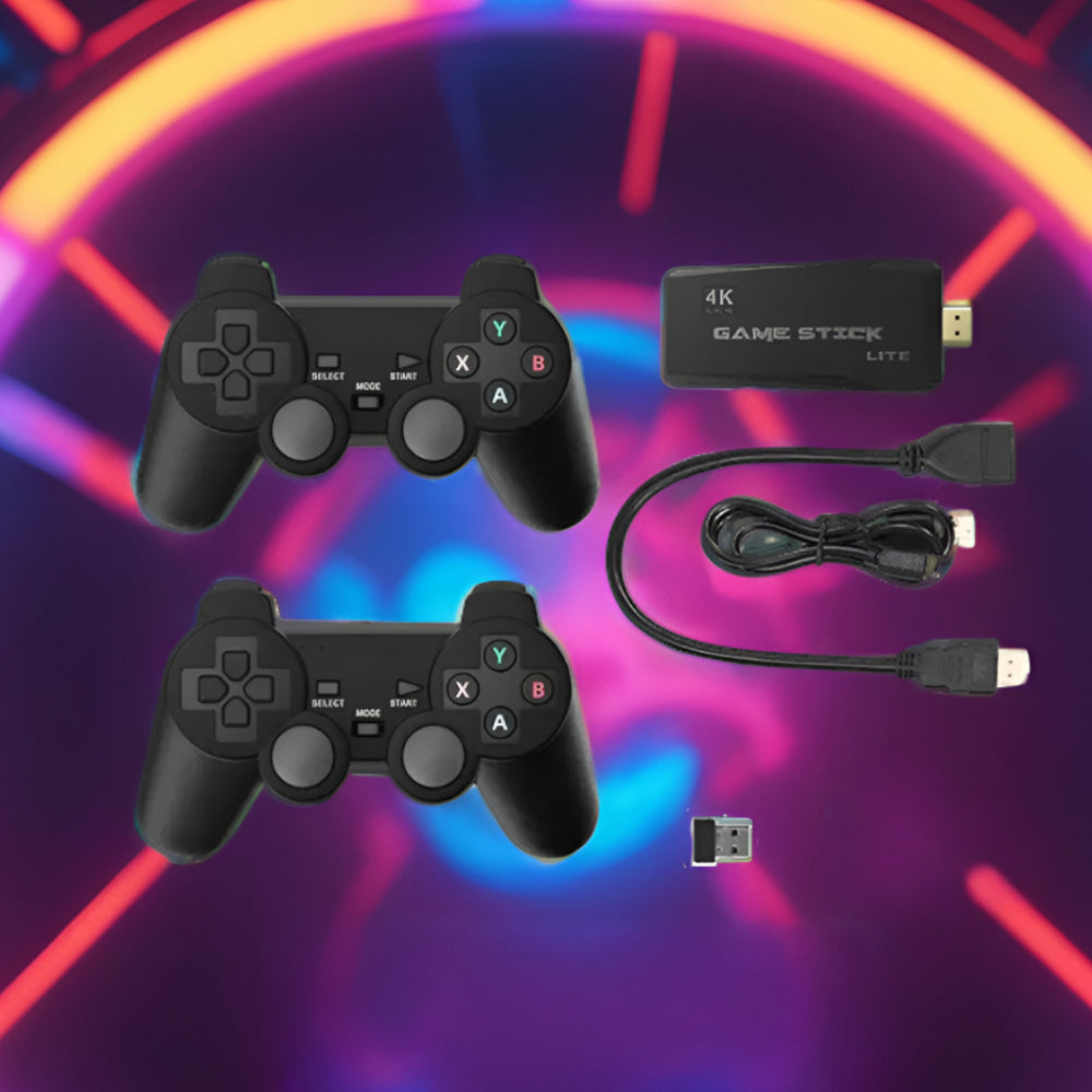 Game Console Retro HDMI TV Gaming System Controller Set