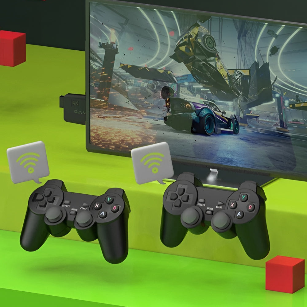 Game Console Retro HDMI TV Gaming System Controller Set