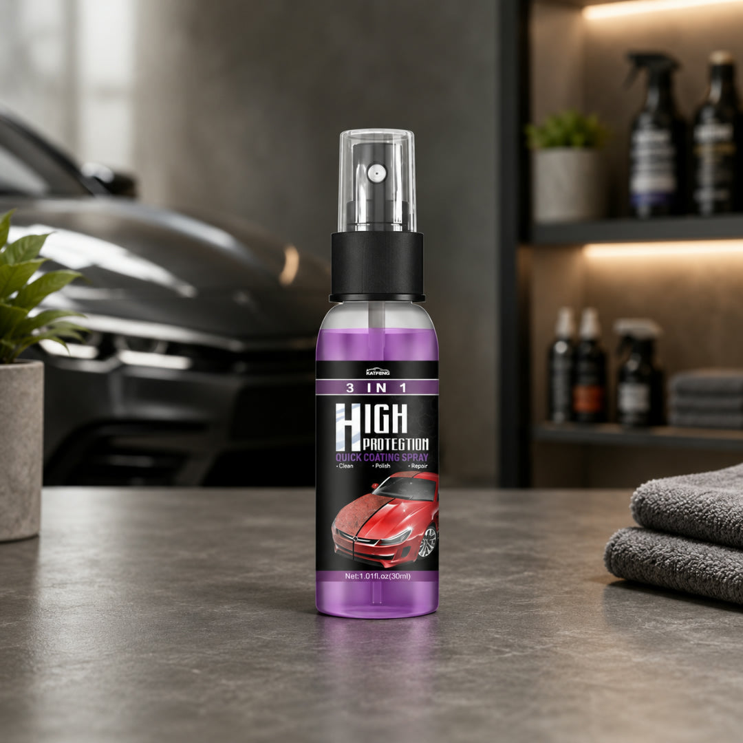 Car Body Spray Polish Cleaner with Shiny Effect