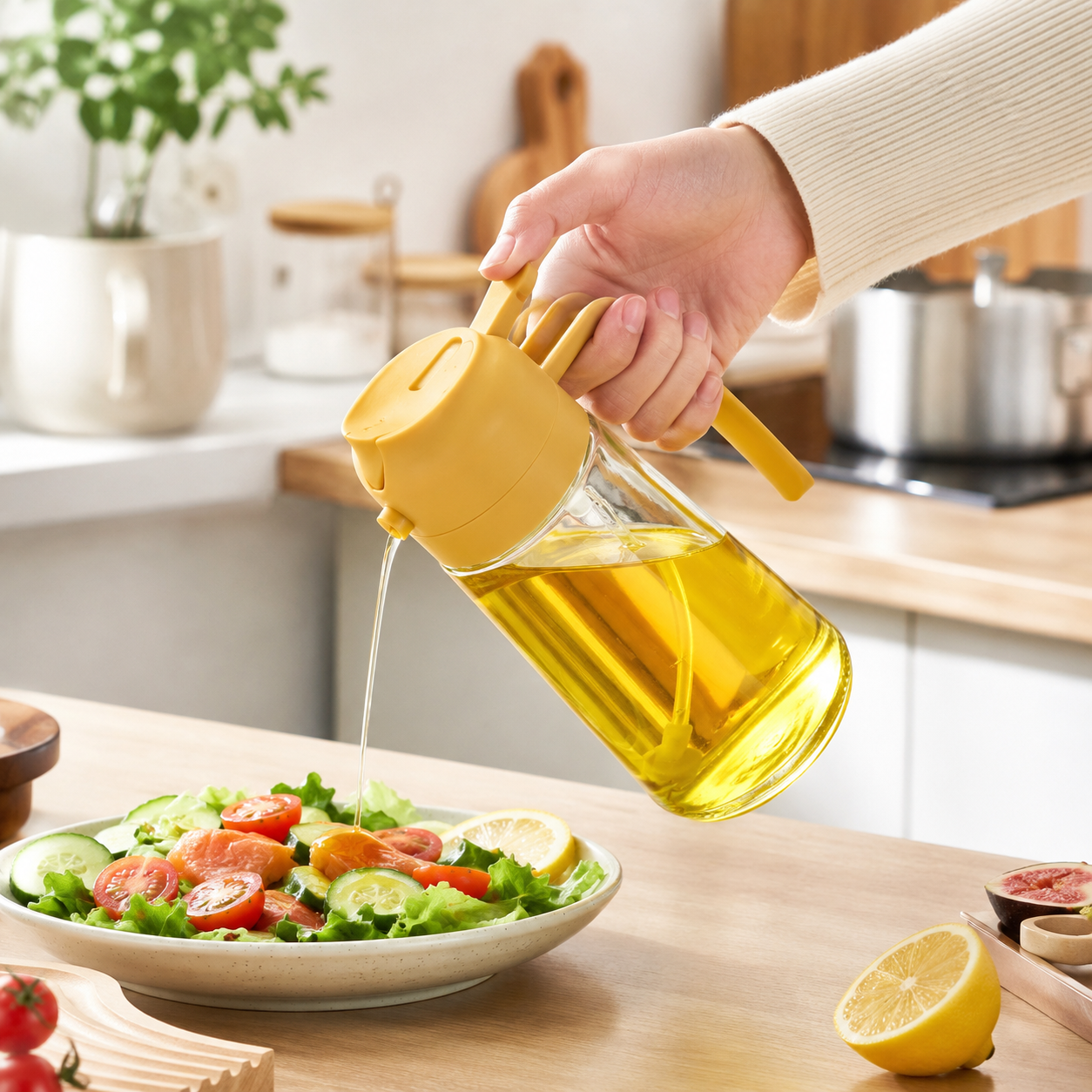 Oil Sprayer Salad Kitchen Mister